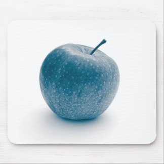 Alfombrilla De Ratón Diseño de manzana azul