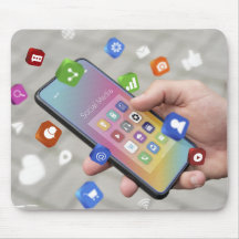 Diseño de medios sociales de moda