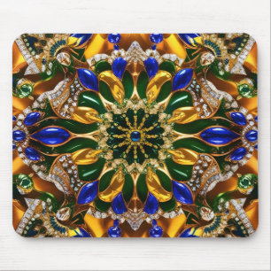 Alfombrilla De Ratón Diseño de Mousepad con colores brasileños