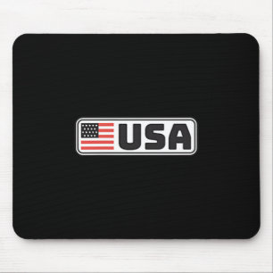 Alfombrilla De Ratón Diseño de orgullo de estadounidenses patriotas de 