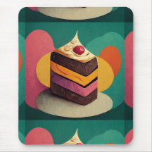 Diseño de pasteles coloridos