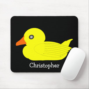 Alfombrilla De Ratón Diseño de Pato Amarillo