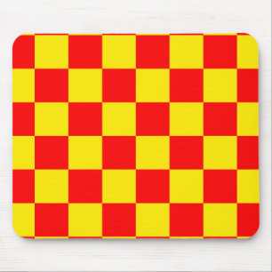 Alfombrilla De Ratón Diseño de patrón de verificación de verificación d