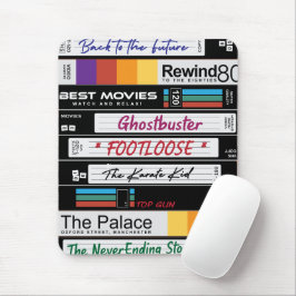Alfombrilla De Ratón Diseño de películas VHS retro