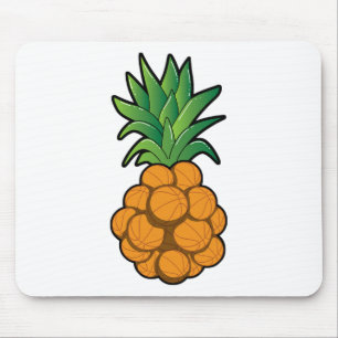 Alfombrilla De Ratón Diseño de piña de dibujos divertidos Guay Sketll -