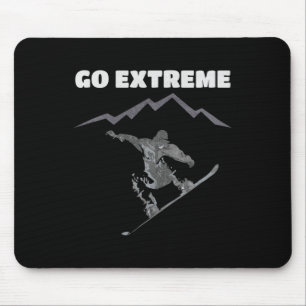 Alfombrilla De Ratón Diseño de Snowboard de Guay
