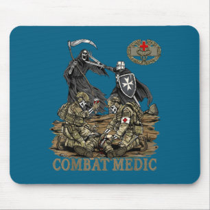 Alfombrilla De Ratón Diseño de superviviente de veterano de médico de c