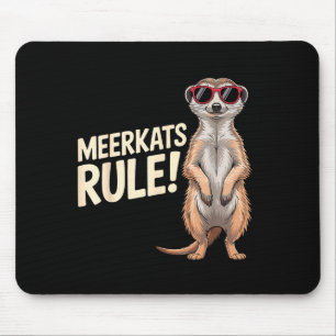 Alfombrilla De Ratón Diseño de suricata para hombres mujeres niños cuid