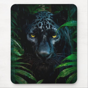 Alfombrilla De Ratón Diseño de vida silvestre de la jungla de la panter