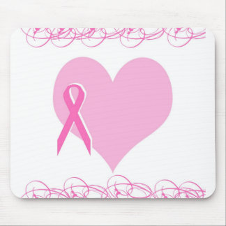 Alfombrilla De Ratón Diseño del cáncer de pecho