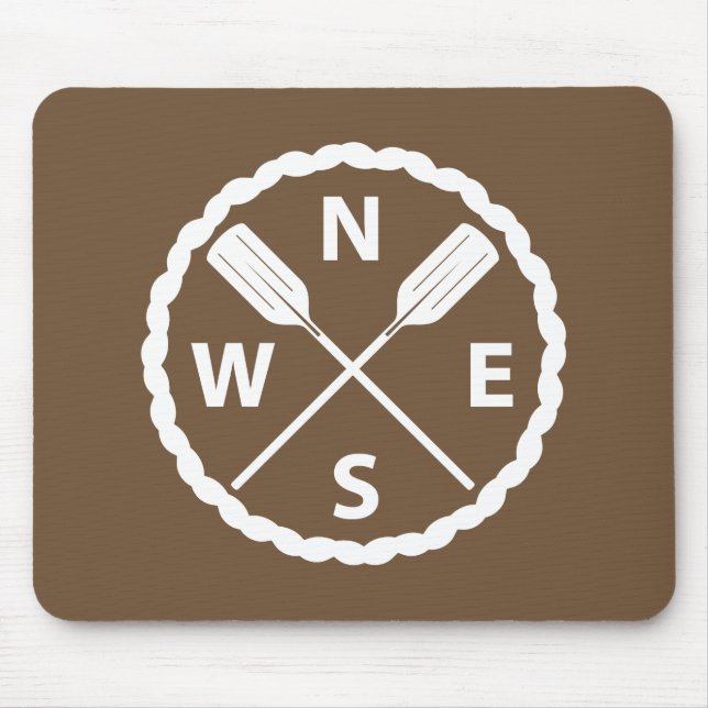 Alfombrilla De Ratón Diseño del Explorador de pádel - Mousepad (Frente)