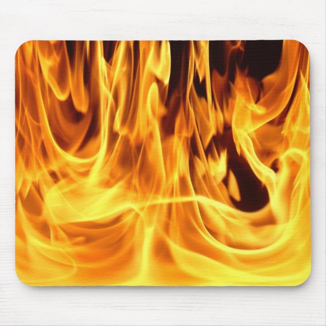 Alfombrilla De Ratón Diseño del fuego de Mousepad (Frente)