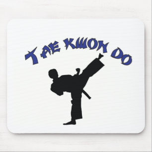 Alfombrilla De Ratón Diseño del Taekwondo - del arte marcial del