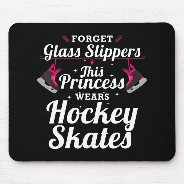 Alfombrilla De Ratón Diseño divertido de hockey para Chicas Mujeres Jug (Frente)