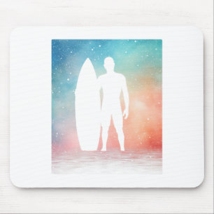 Alfombrilla De Ratón Diseño divertido de surf vintage para hombres y ch
