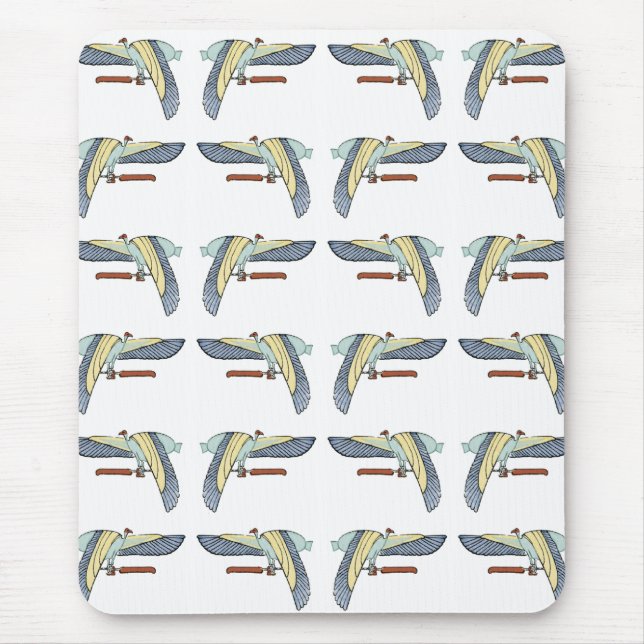 Alfombrilla De Ratón Diseño egipcio #12 en Emporio Moffa (Frente)