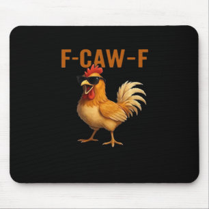 Alfombrilla De Ratón Diseño Estético Clásico de Pollo F-Caw-F