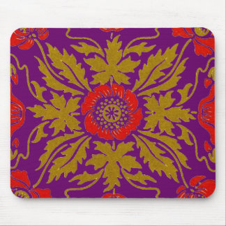 Alfombrilla De Ratón Diseño floral de Nouveau del arte