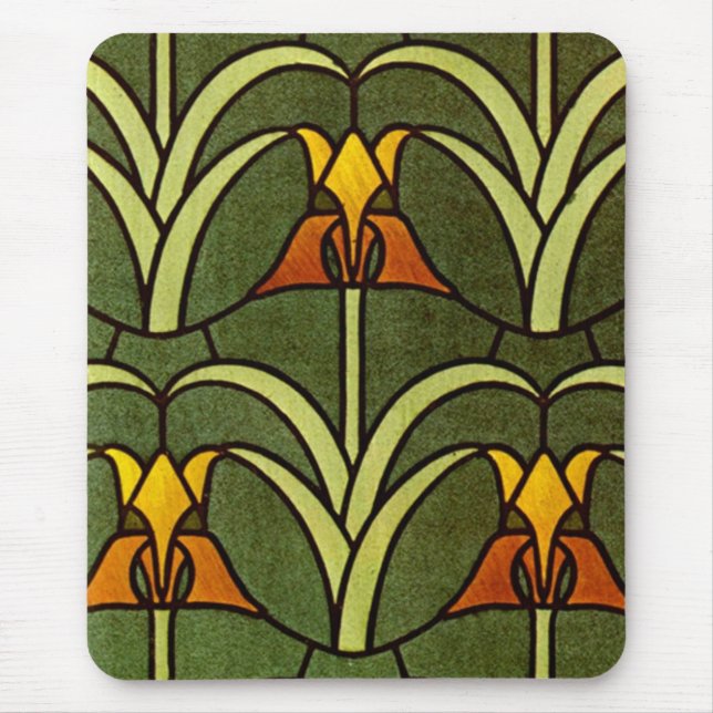 Alfombrilla De Ratón Diseño floral de William Morris - Mousepad (Frente)