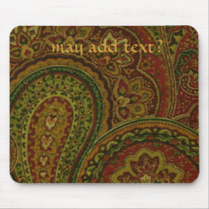 Alfombrilla De Ratón Diseño francés Mousepad de Paisley del país