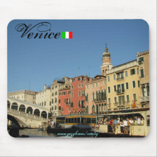 Alfombrilla De Ratón Diseño fresco del mousepad de Venecia Italia