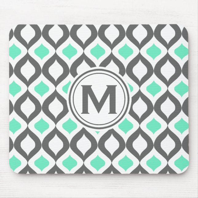 Alfombrilla De Ratón Diseño Gris y de Ogeo de la Fábrica de la Moneda (Frente)