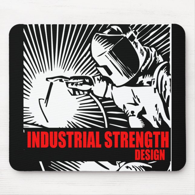Alfombrilla De Ratón Diseño industrial Mousepad (Frente)