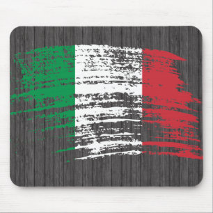 Alfombrilla De Ratón Diseño italiano fresco de la bandera