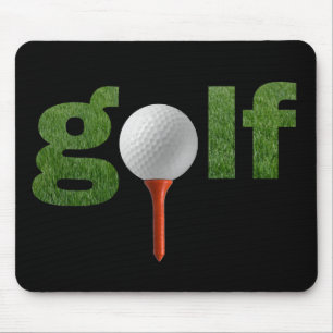 Alfombrilla De Ratón Diseño lindo de los deportes del golf