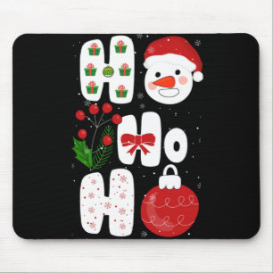 Alfombrilla De Ratón Diseño Mágico de Invierno Retro Navidad Vector