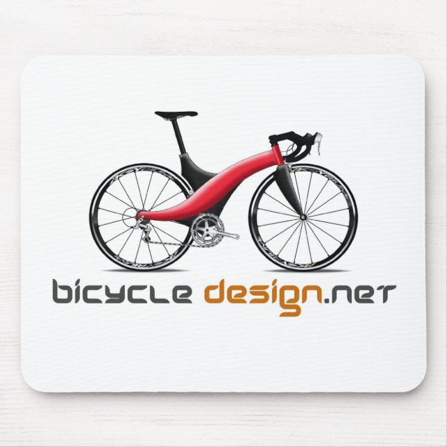 Alfombrilla De Ratón Diseño Mousepad de la bicicleta (Frente)