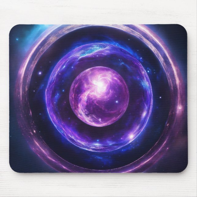 Alfombrilla De Ratón Diseño orbórico místico (Frente)