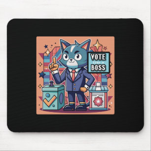 Alfombrilla De Ratón Diseño pegatina Vota Tendencia Como Pegatina Jefe