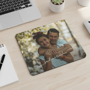 Alfombrilla De Ratón Diseño personalizado de foto y nombres