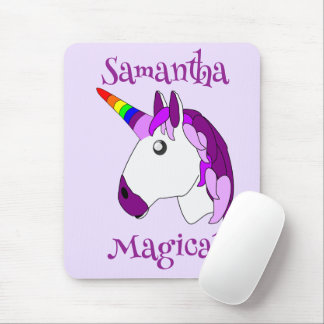 Alfombrilla De Ratón Diseño personalizado de unicornio