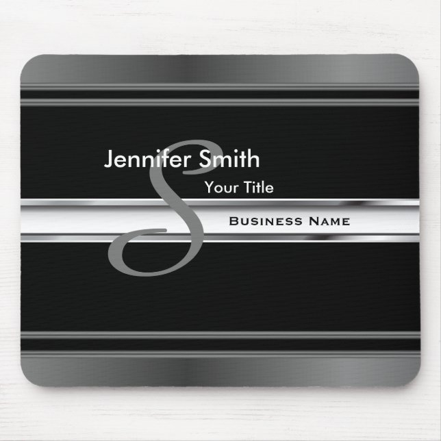 Alfombrilla De Ratón Diseño profesional monograma (Frente)