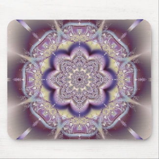 Alfombrilla De Ratón Diseño púrpura del arte abstracto
