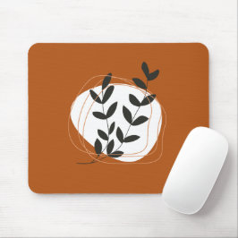 Alfombrilla De Ratón Diseño sencillo Resumen y fondo verde brillante de