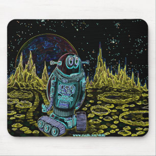 Alfombrilla De Ratón Diseño solo divertido del mousepad del robot
