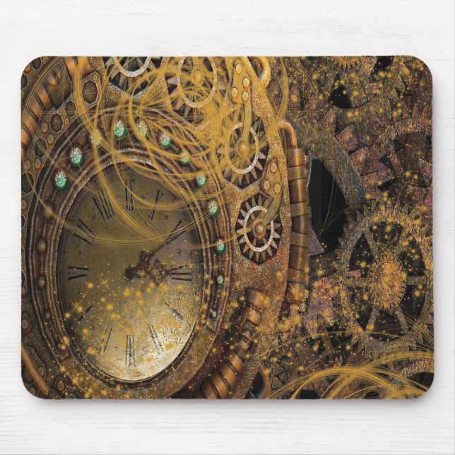 Alfombrilla De Ratón Diseño Steampunk (Frente)