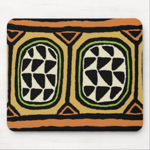 Alfombrilla De Ratón Diseño textil kuba africano
