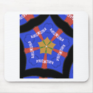 Alfombrilla De Ratón Diseño tribal africano: Hakuna Matata