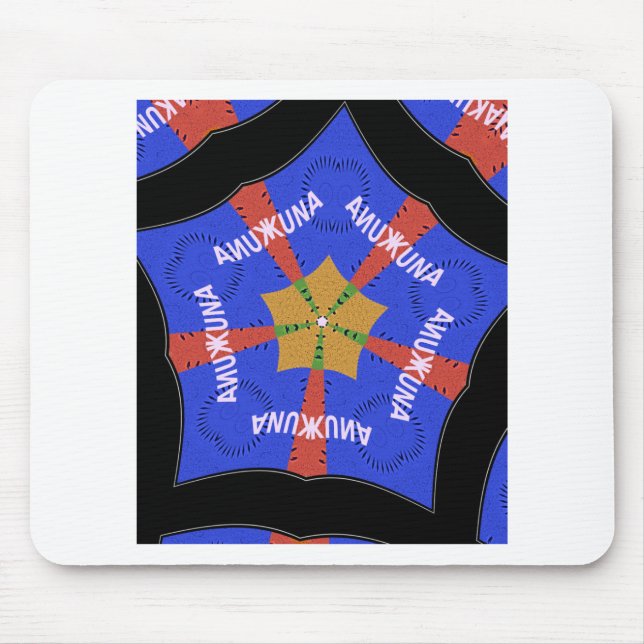 Alfombrilla De Ratón Diseño tribal africano: Hakuna Matata (Frente)