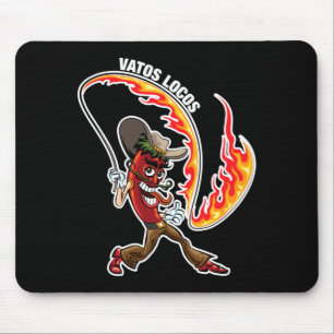 Alfombrilla De Ratón Diseño Vatos Locos Picante Gangster Divertido Méxi
