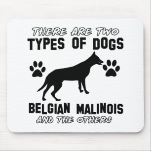 Alfombrilla De Ratón Diseños del perro de Malinois del belga