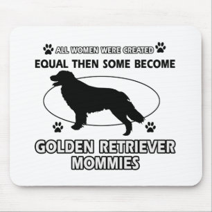 Alfombrilla De Ratón Diseños del perro del golden retriever