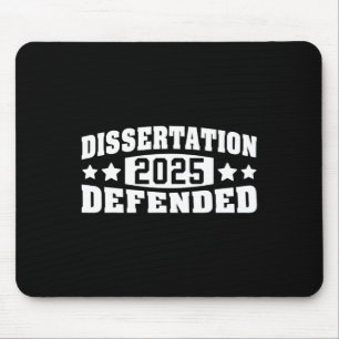 Alfombrilla De Ratón Disertación Defendida 2025 Doctorado Phd Edd Gradu