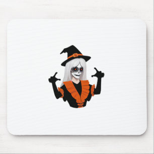 Alfombrilla De Ratón Disfraces De Halloween En Pegatina De Amor