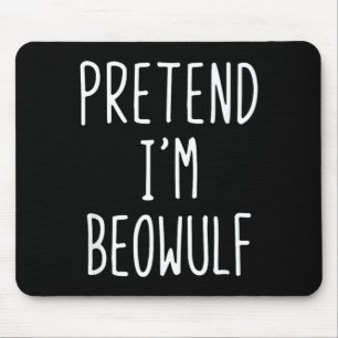Alfombrilla De Ratón disfraz de Beowulf para fingir Halloween divertido
