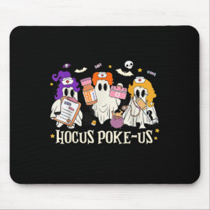 Alfombrilla De Ratón Disfraz de enfermera fantasma de Halloween Hocus K